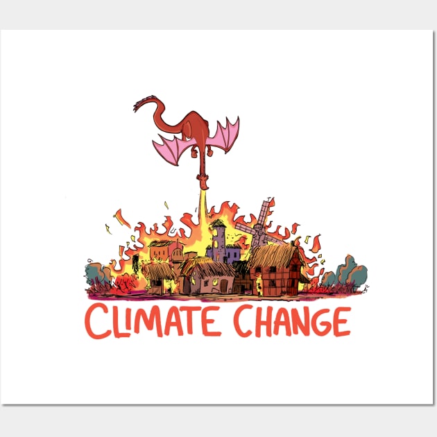 Climate Change Wall Art by Slack Wyrm